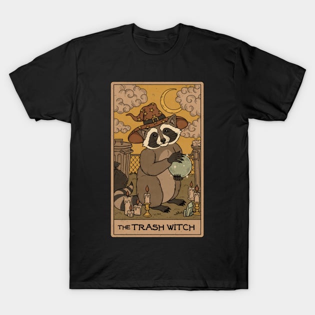 The Trash Witch T-Shirt by thiagocorrea